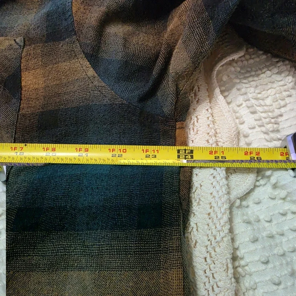 The North Face Reversible Flannel Shirt Shacket Puffer Jacket Large